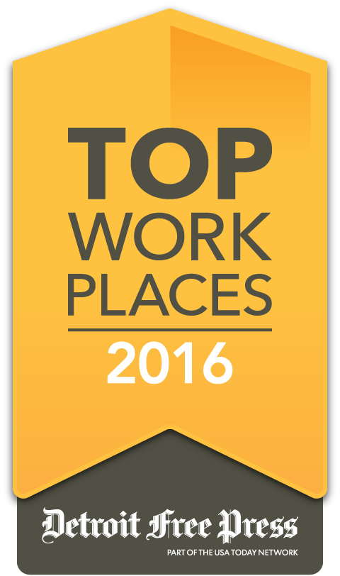 Collins Einhorn Farrell - Top Workplaces National Standard Recipient 2016